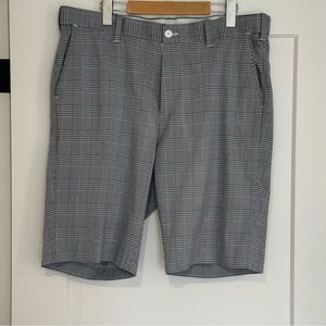 PING Men’s Golf Shorts – Navy Plaid - waist 36